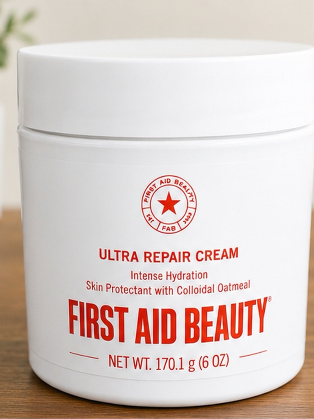 First Aid Beauty Ultra Repair Cream - White with Red Text